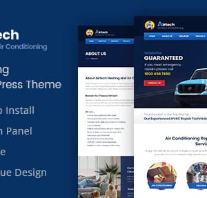 Airtech – Plumber WordPress theme 1.4 - Gpl Creators