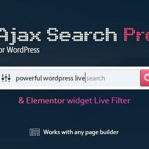 Ajax Search Pro WordPress Plugin Latest - Gpl Creators