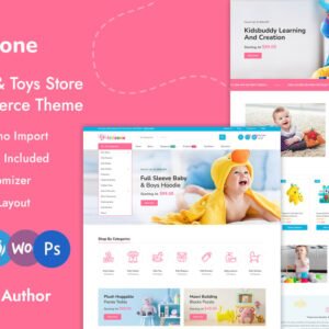 Kidzone - Kids Care and Toys Store Elementor WooCommerce Responsive Theme