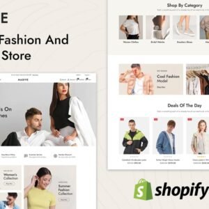 Masive - Minimal Fashion Store Shopify 2.0 Responsive Theme