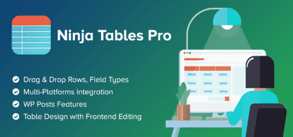 Ninja Tables Pro 5.0.20 - GPLPlus
