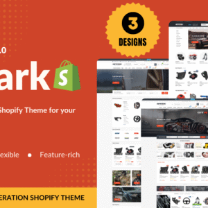 SPARK – Cars & Auto Parts Automotive Shopify Section Theme OS 2.0