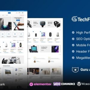 Techflux - Electronics and Gadgets Multipurpose Responsive WooCommerce Theme