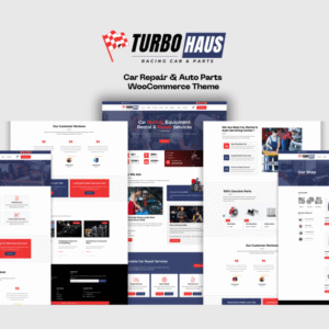 TurboHaus – WooCommerce Theme for Car Repair & Auto Parts Shop